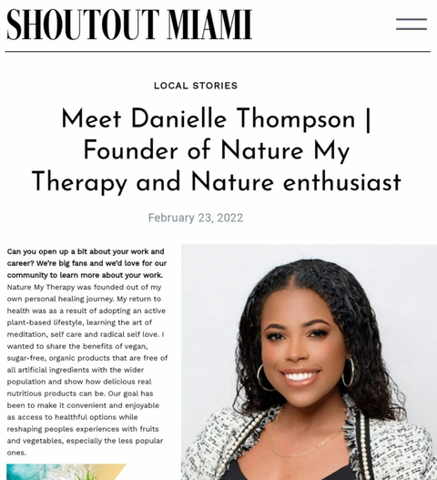 Meet Danielle Thompson | Founder of Nature My Therapy and Nature enthusiast