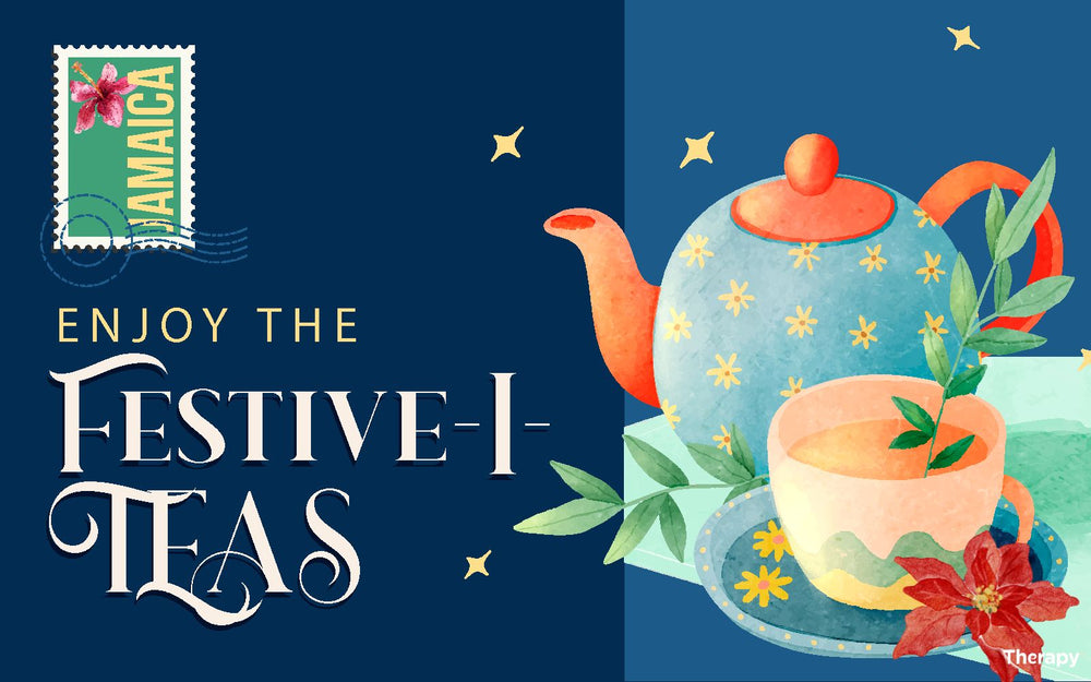 Greeting Card: Enjoy the Christmas Festiv-i-TEAS