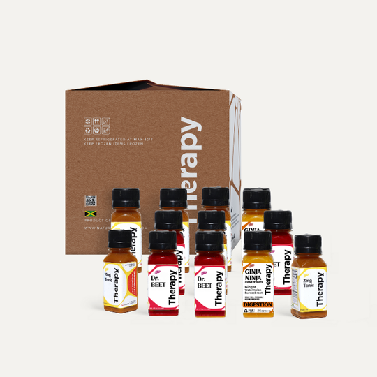 Golden Trio Wellness Shot Box - 12 Pack